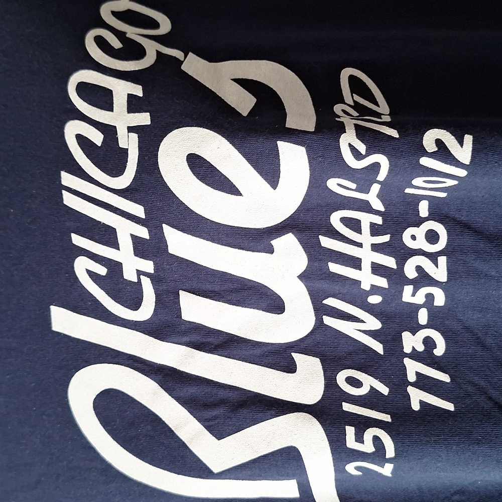 Chicago Blues Navy BLUE  T-Shirt